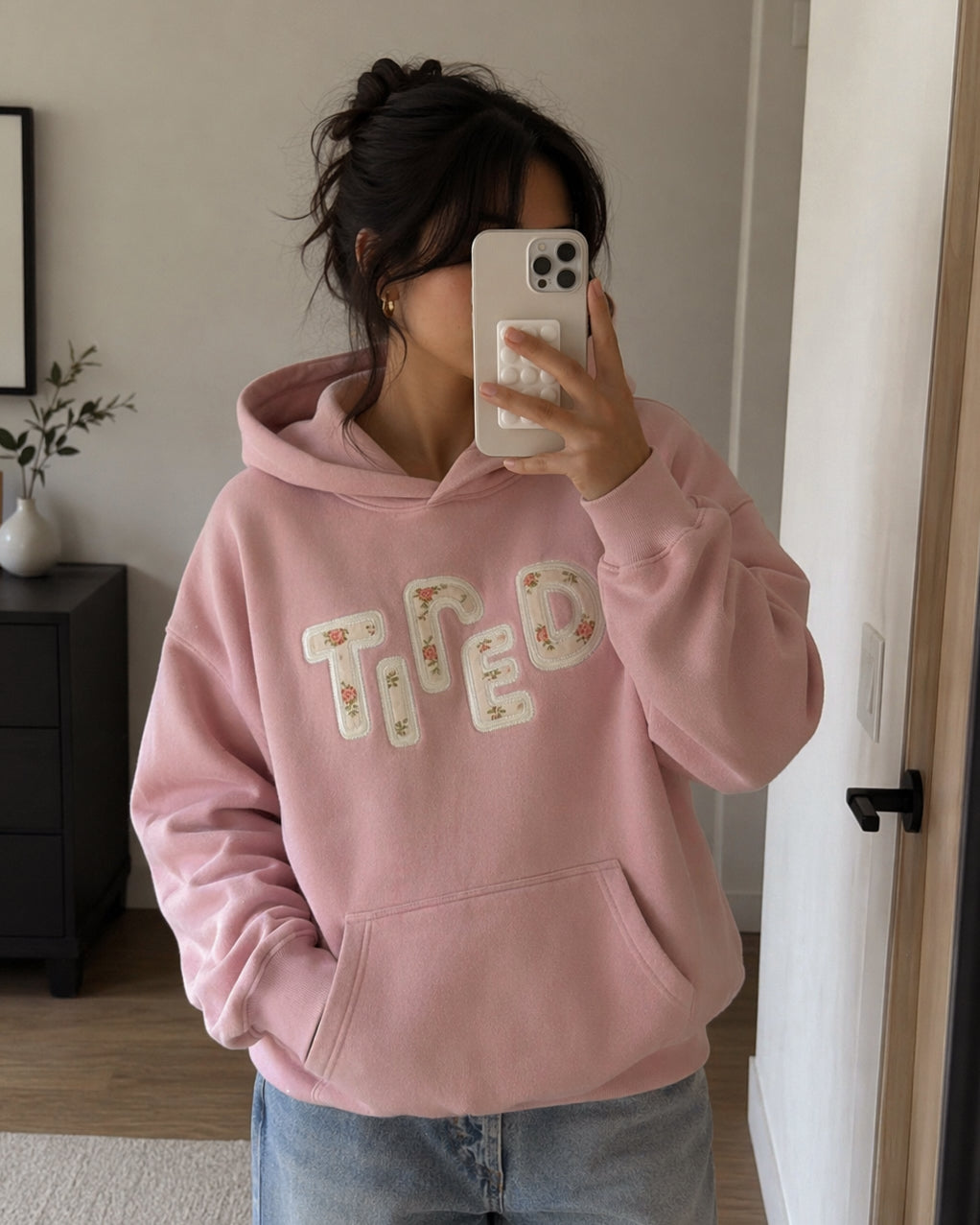 Tired (But Still Trying) Hoodie