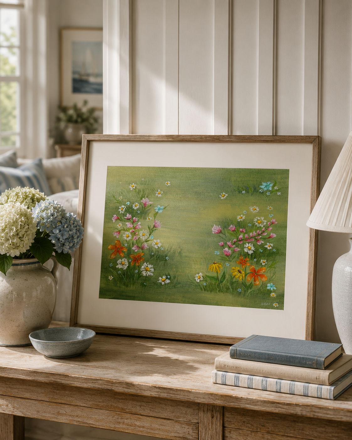 Floral Meadow Art Print