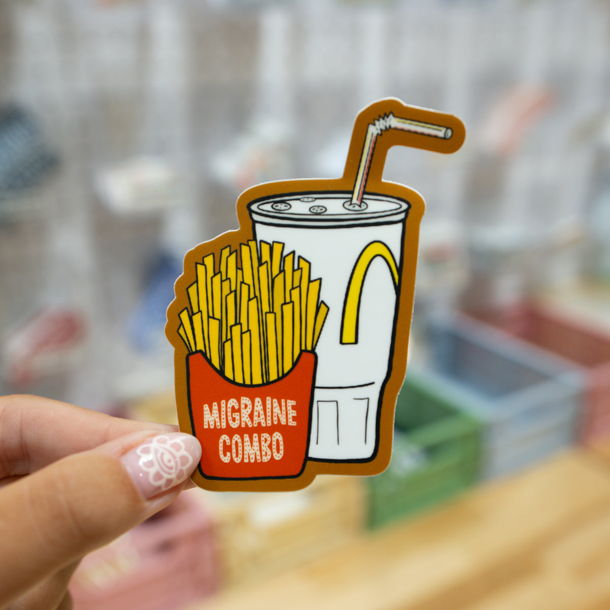 Migraine Combo Sticker