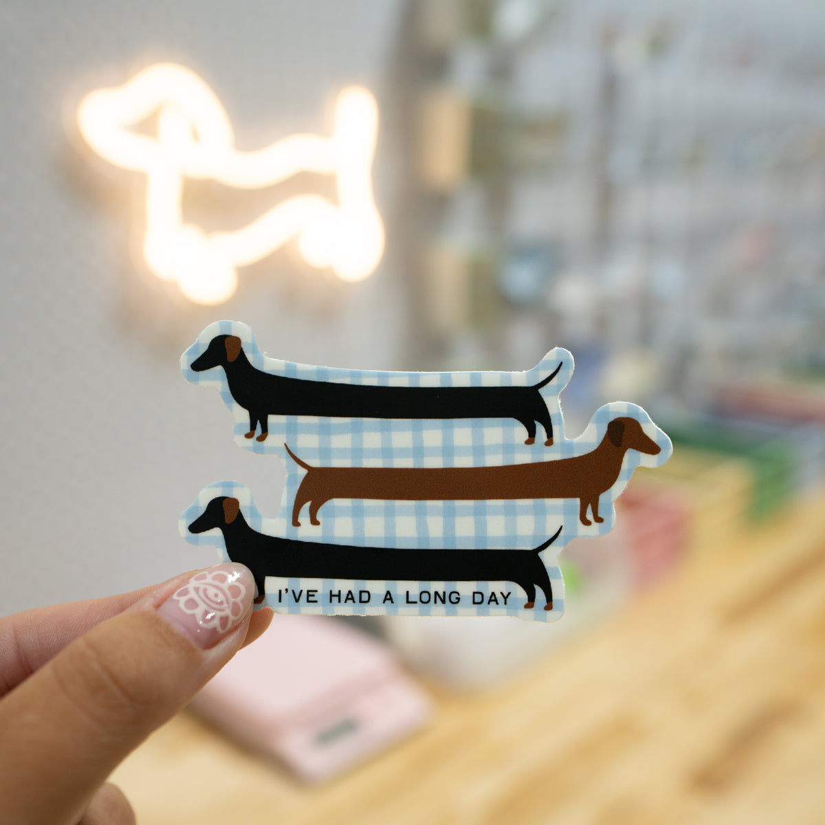 Long Day Sticker