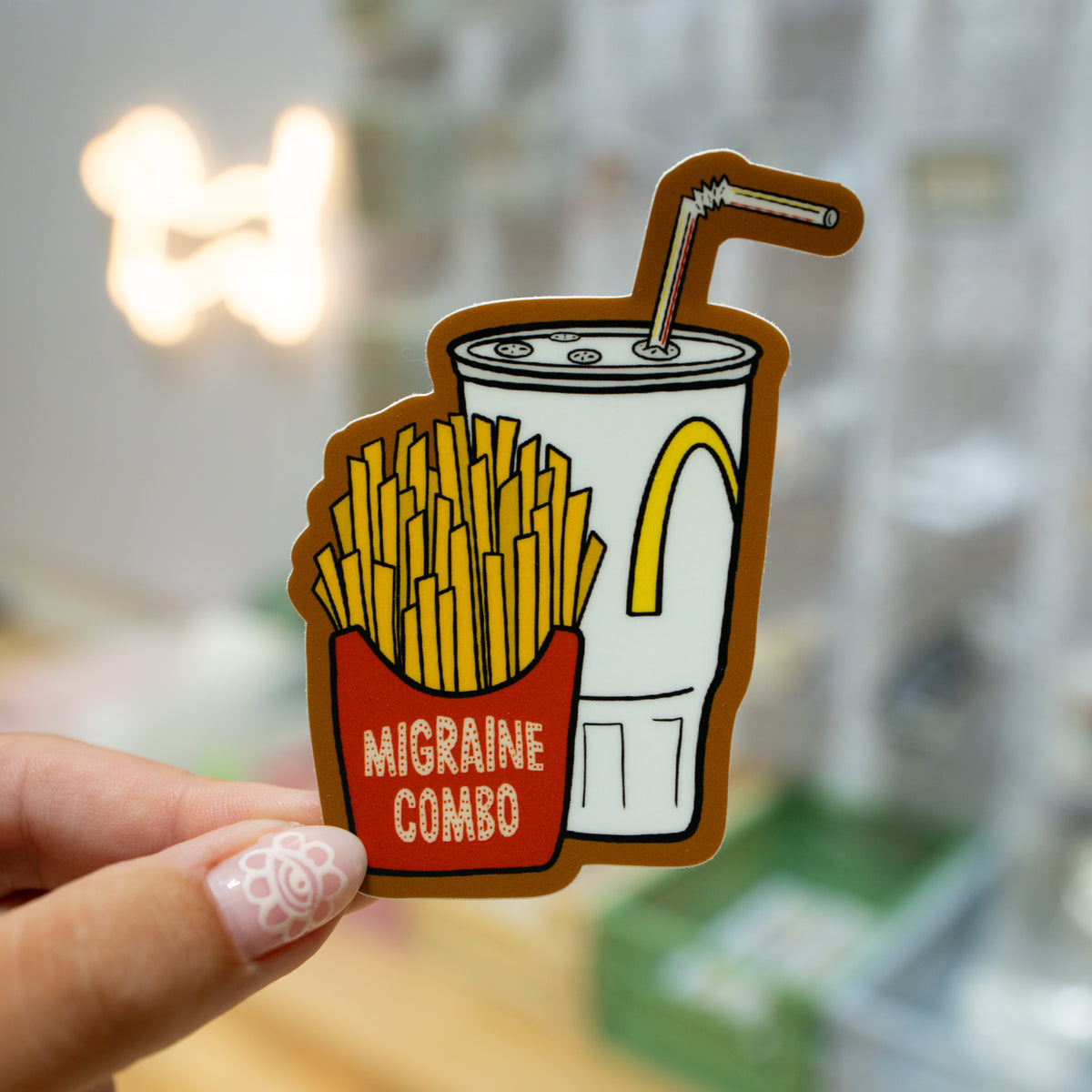 Migraine Combo Sticker
