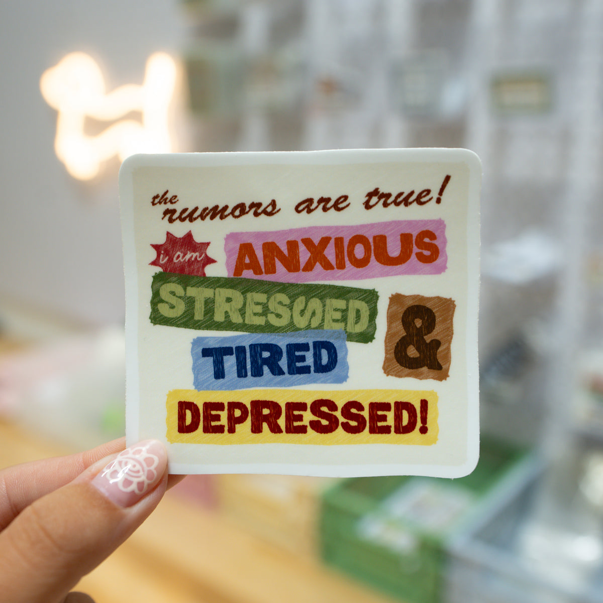 Rumors Are True! Sticker
