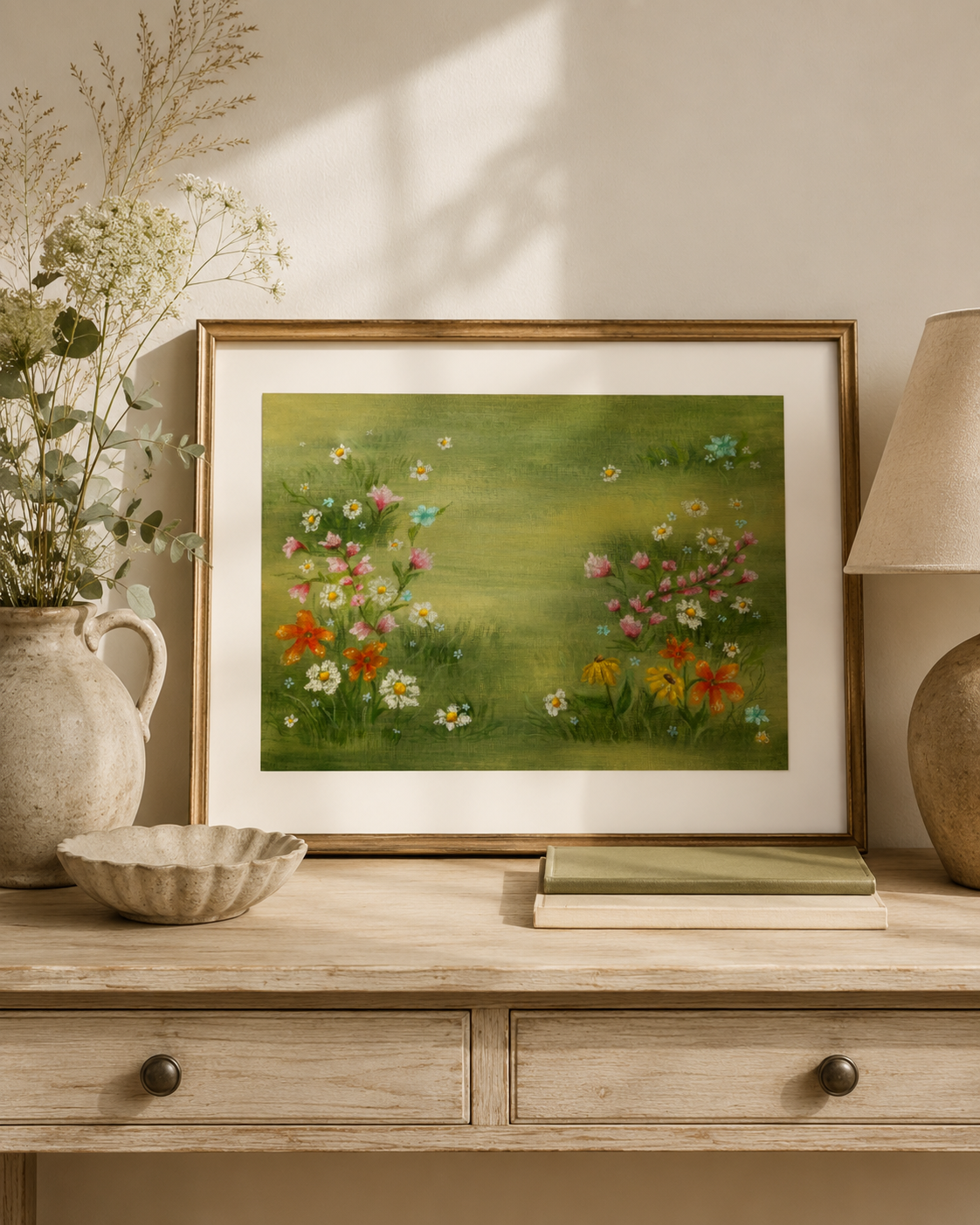 Floral Meadow Art Print