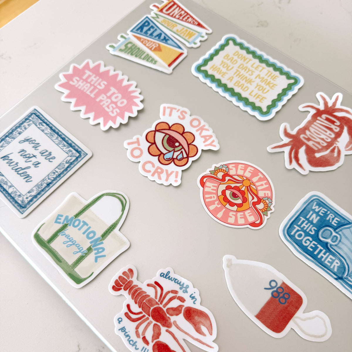 Coastal Sticker Pack (9 Stickers)