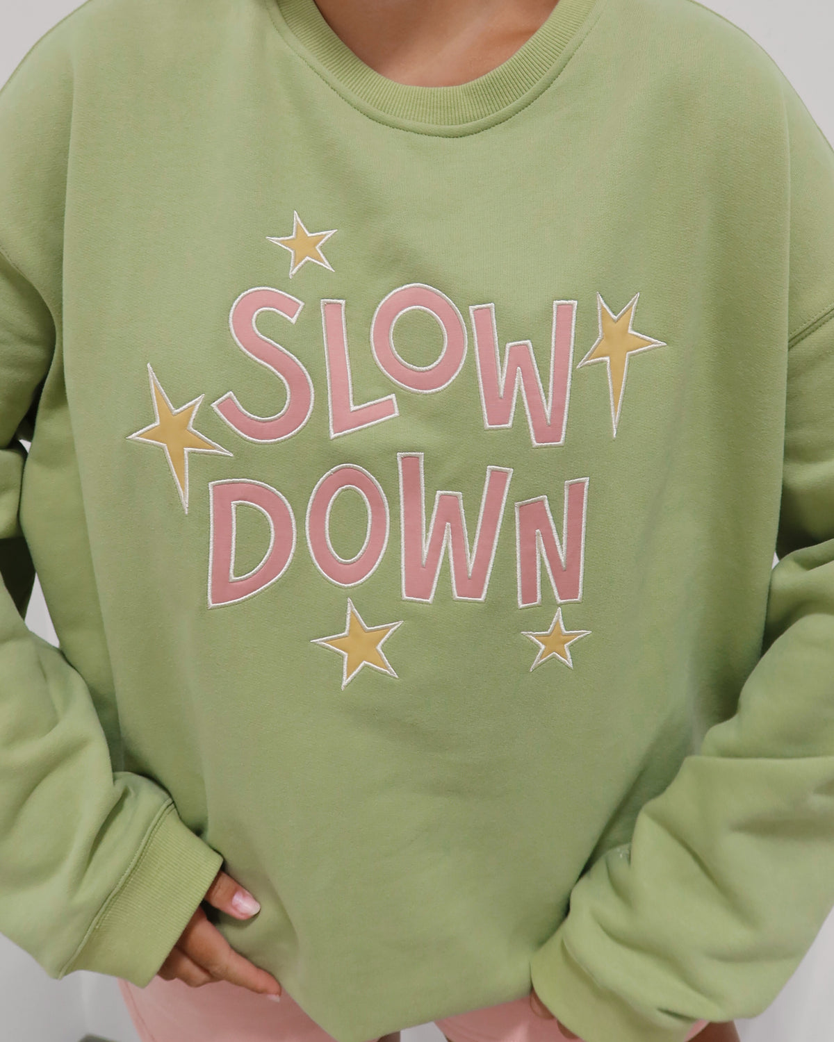 Slow Down Crewneck