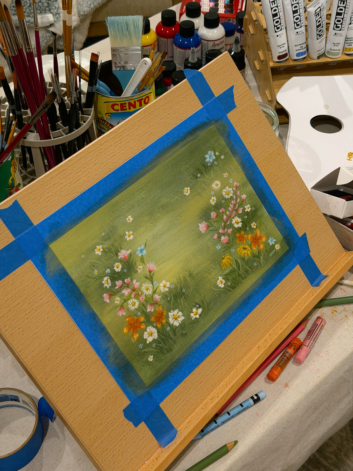 Floral Meadow Art Print