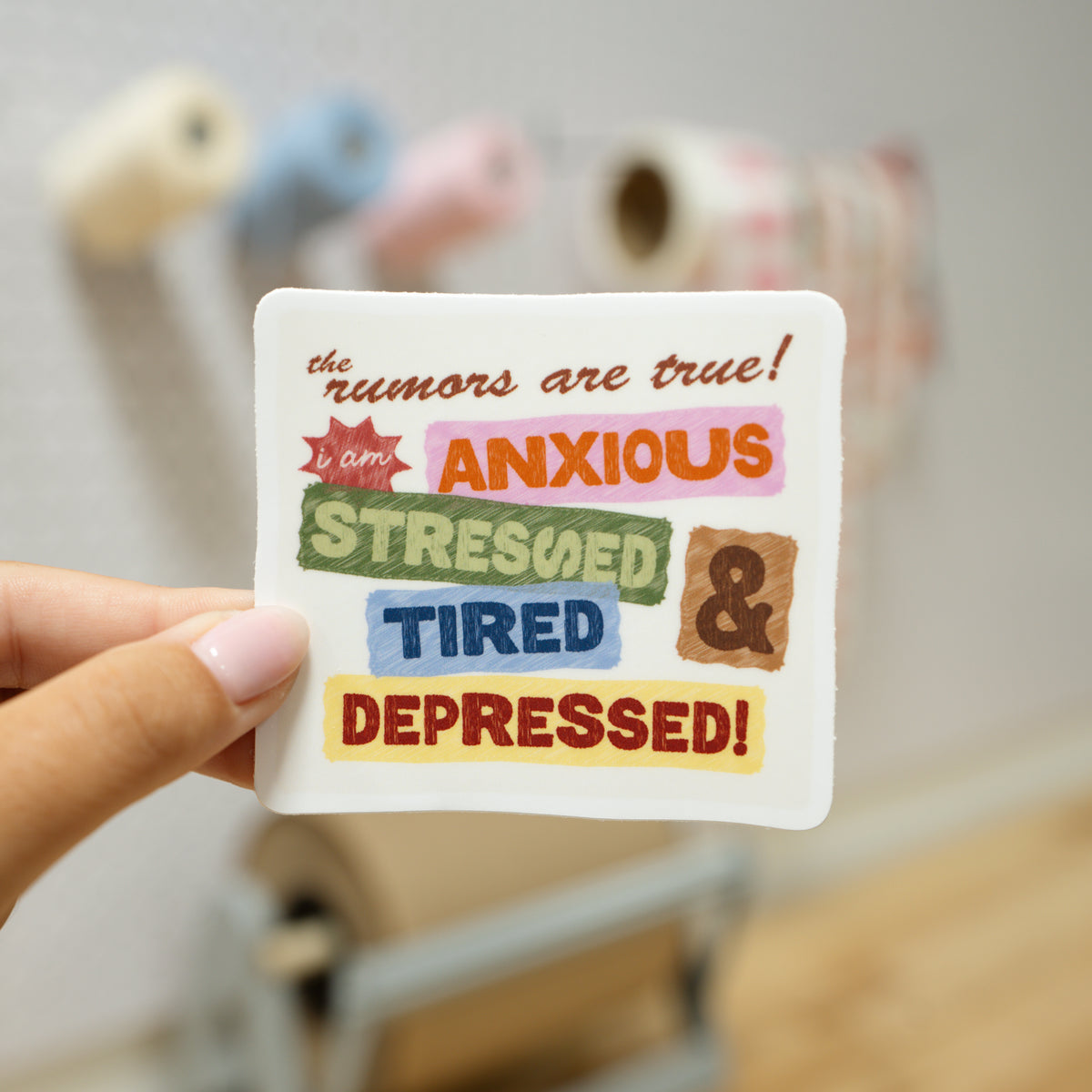 Rumors Are True! Sticker