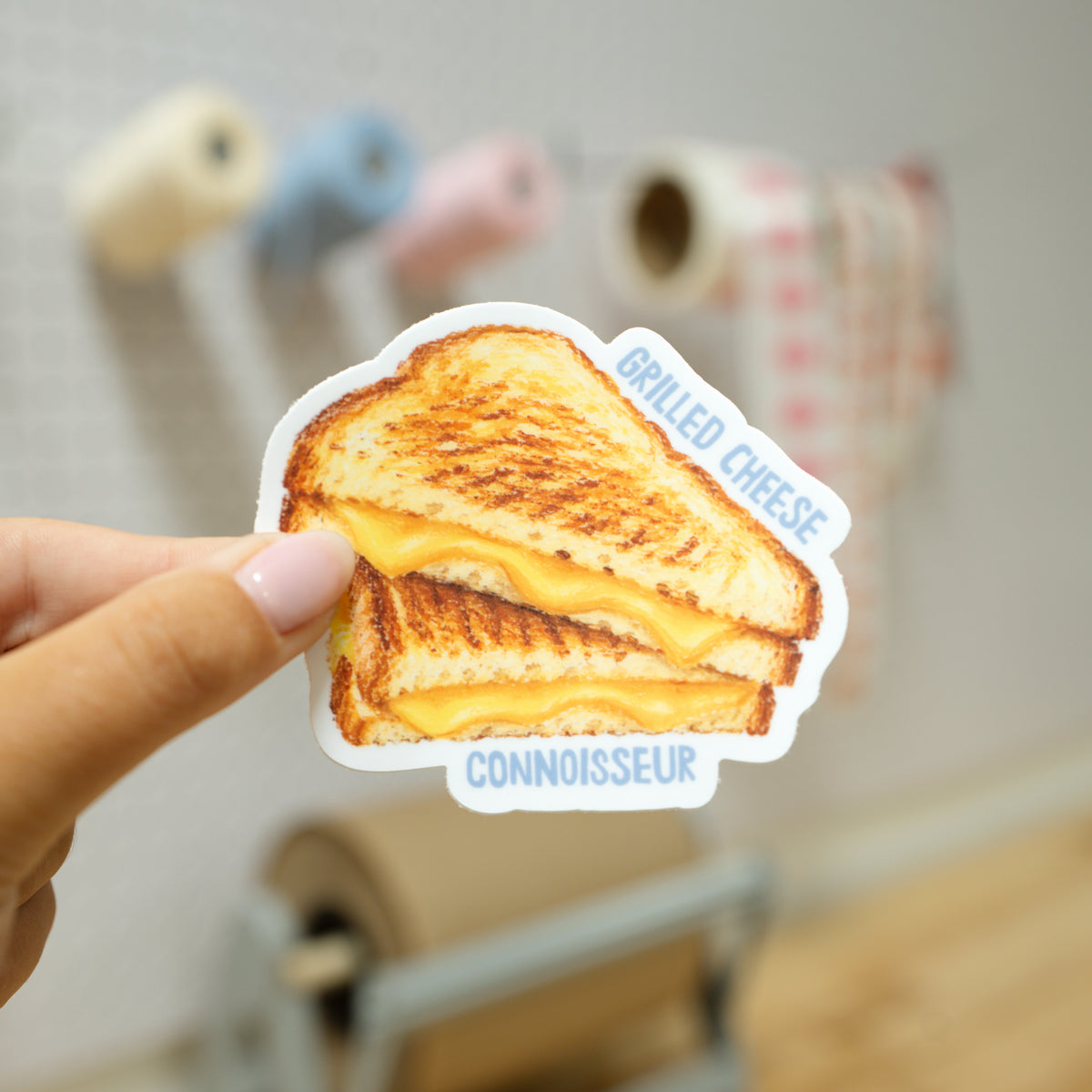 Grilled Cheese Connoisseur Sticker
