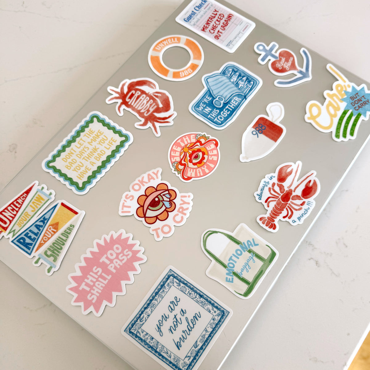 Coastal Sticker Pack (9 Stickers)