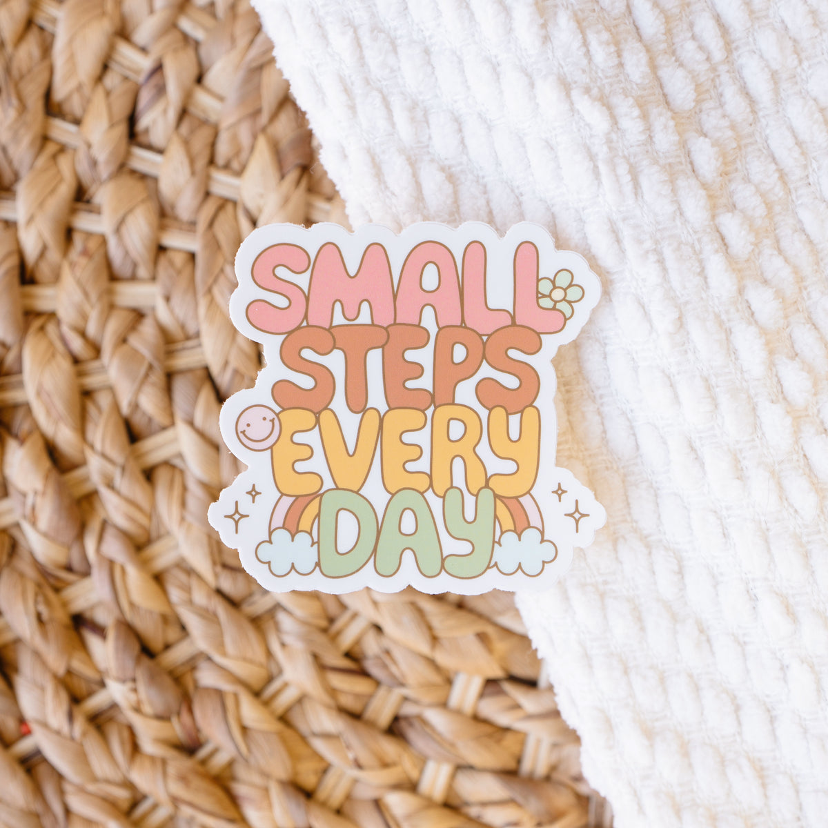 Small Steps Every Day Sticker