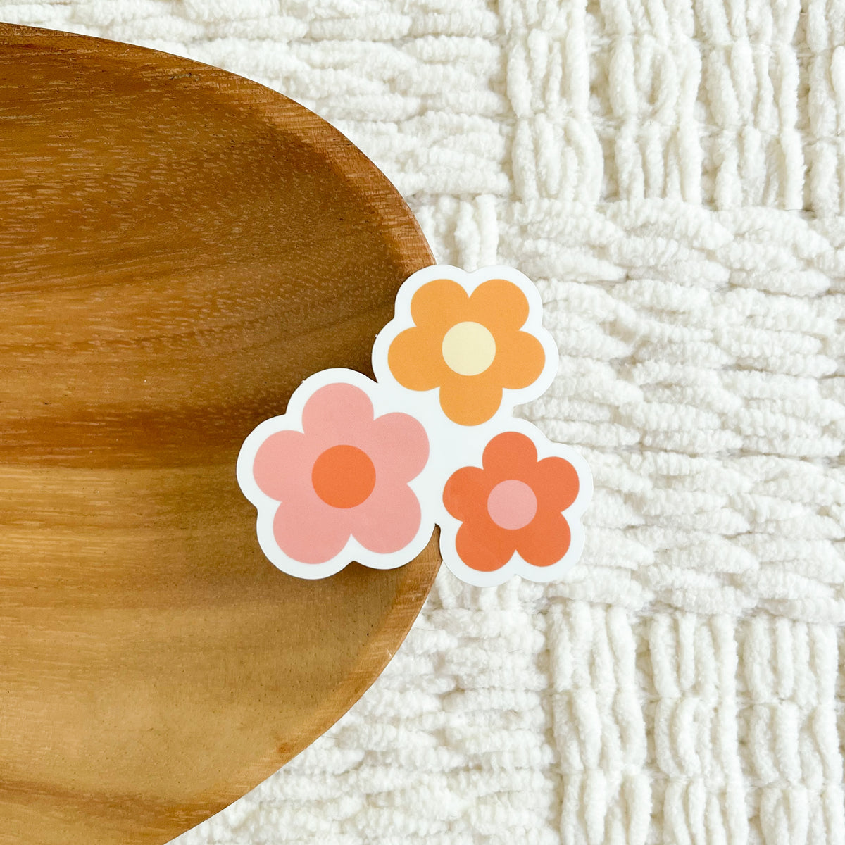 Groovy Flowers Sticker